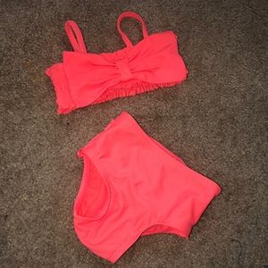 Neon Peach Bikini